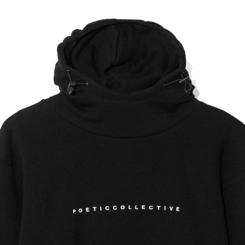 Poetic Collective Ninja Hoodie Sweat A Capuche - Black - Streetart.fr